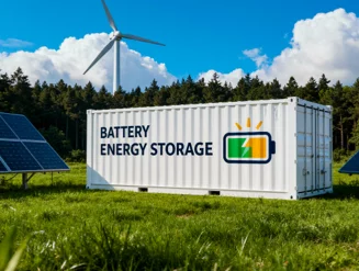 Solid-State Battery Solar Power Station Applications